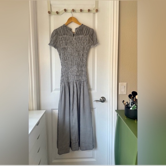 Reformation Kiria Dress In Remy Check, brand new, never worn, no flaws. - Picture 16 of 16